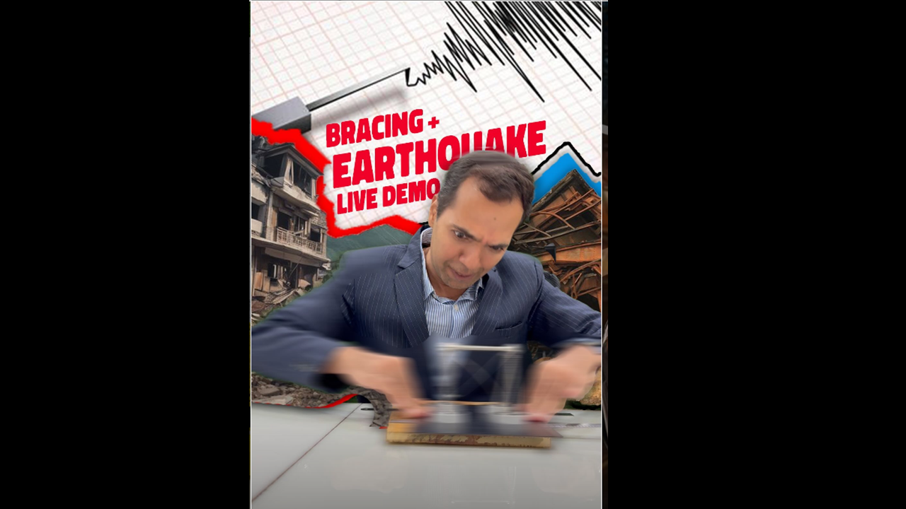 Importance of Bracing towards Earthquake
